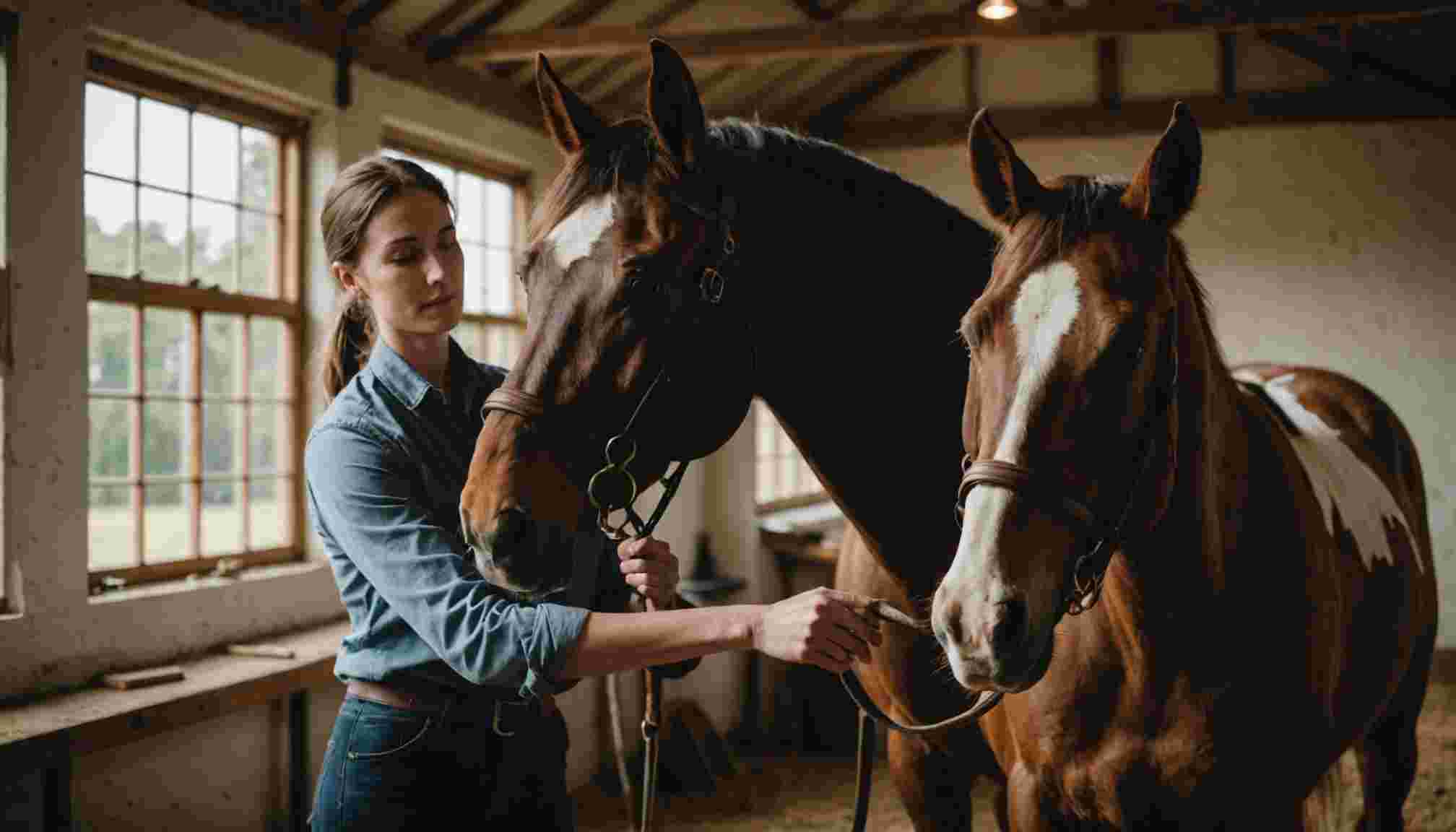 L'art de l'ostéopathie équine : bien-être et performance des chevaux
