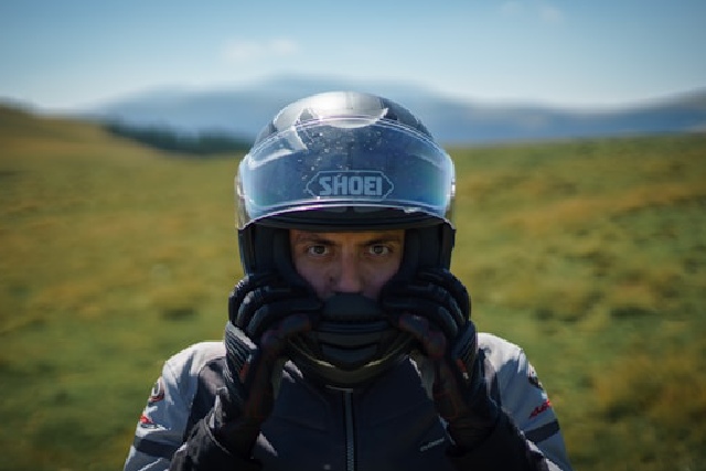 casques de moto
